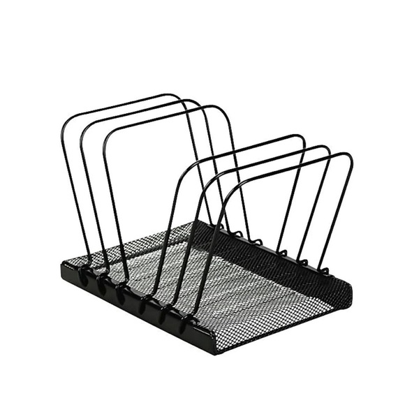 Rolodex Metal Mesh Flip Document Sorters, Black x 2 - Picture 2 of 4